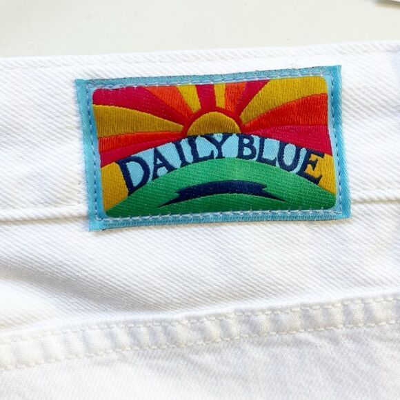 Adriano Goldschmied Daily Blue Mantra Barrel White Denim Jean NWT  30 - Picture 10 of 10